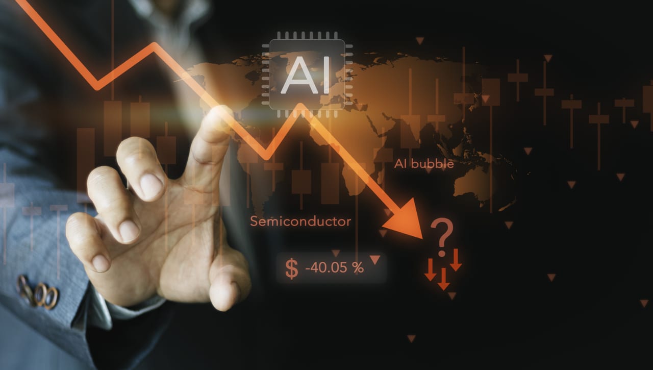 Source-feed image associated with How one strategist warned on semiconductor stocks within a day of their top