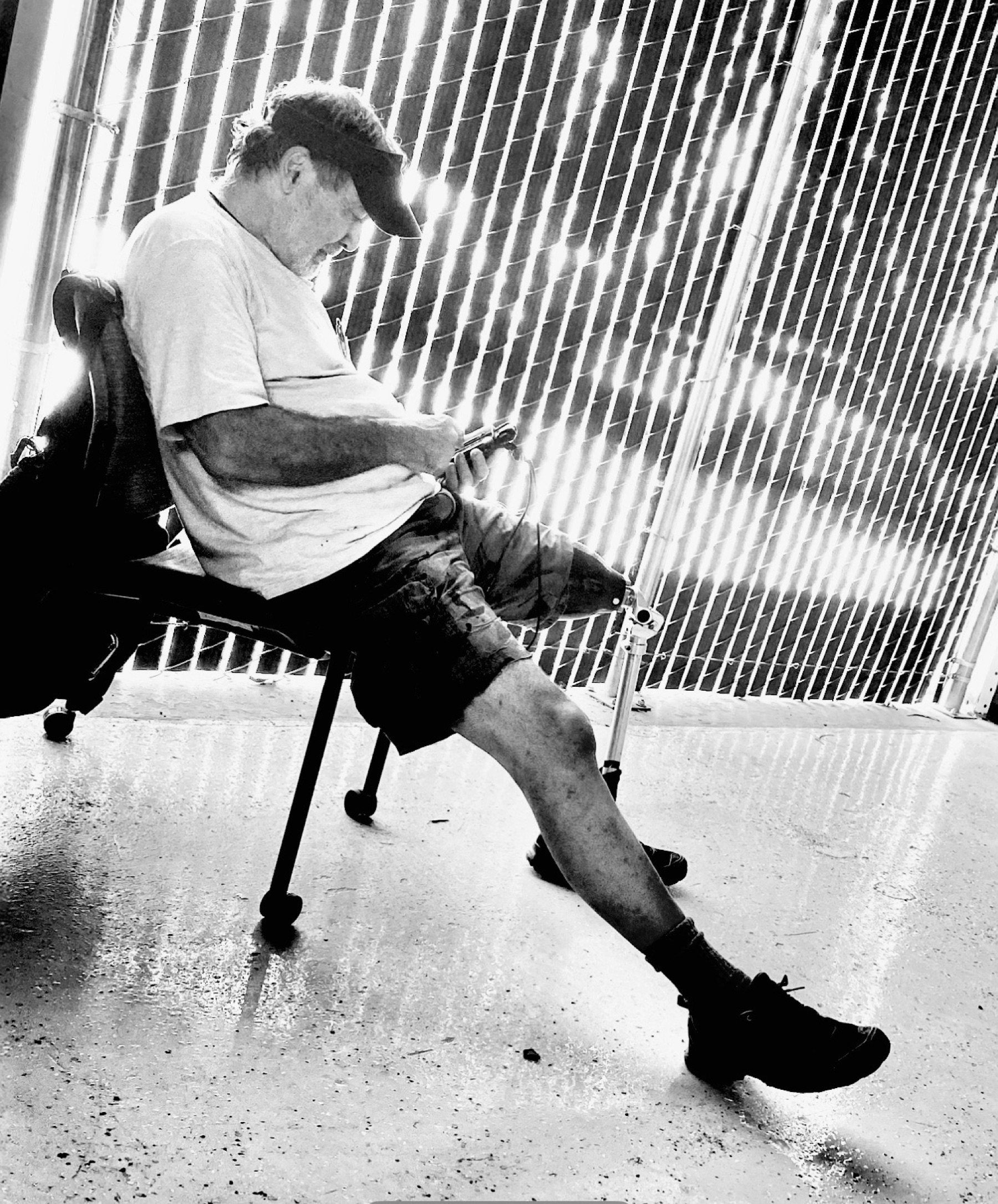 Black-and-white photograph identified by residents as Paul A.